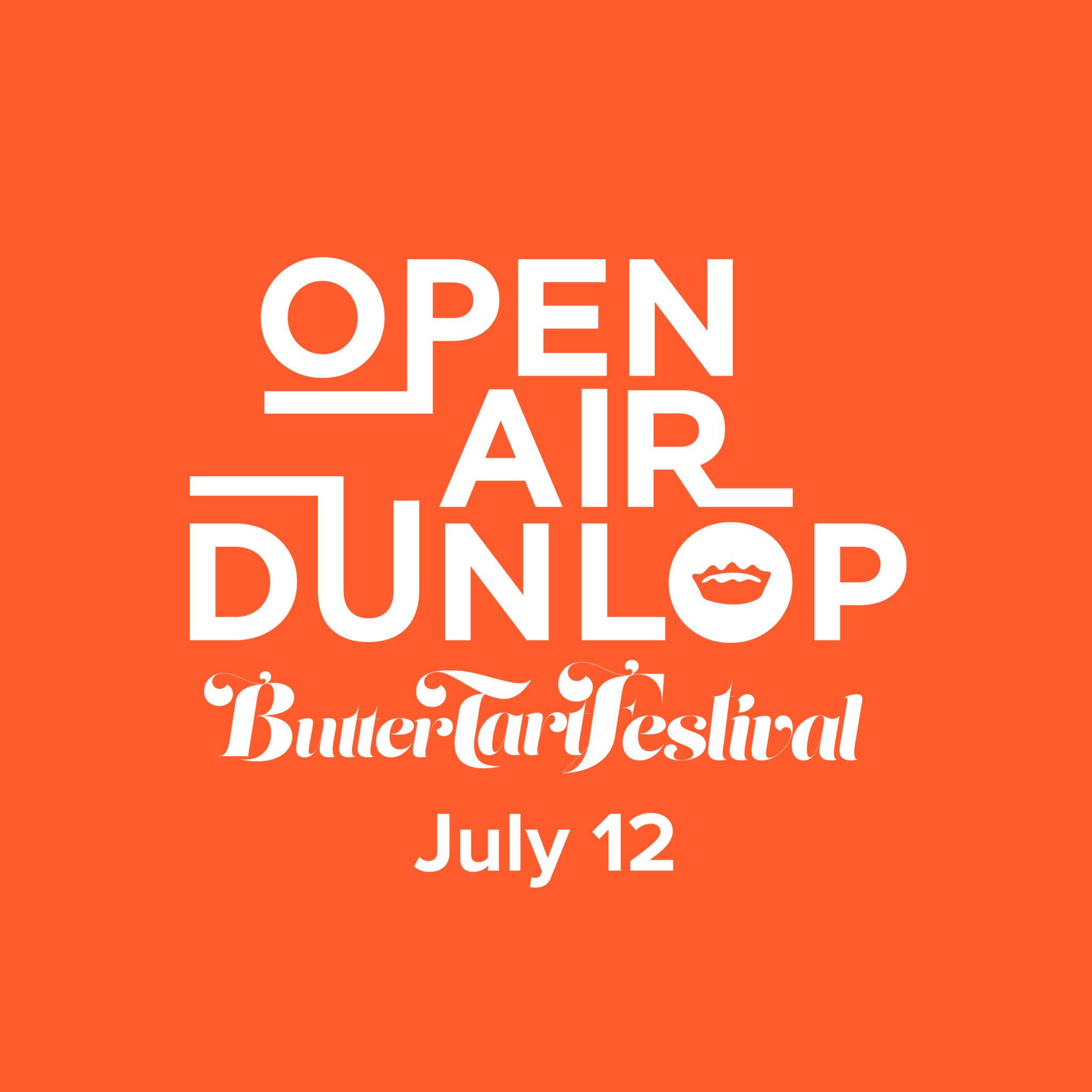 Open Air Dunlop Butter Tart Festival