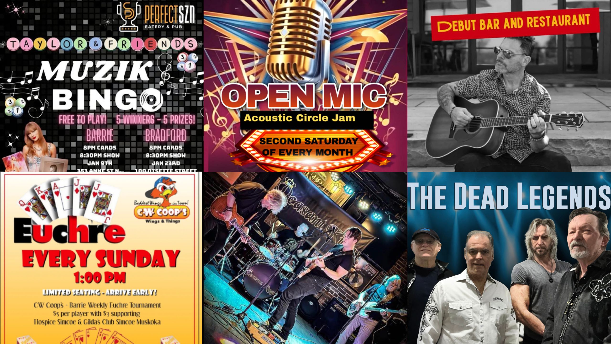 Blog Banner - Live Music (4) Live Music - Blog Jan 6-11