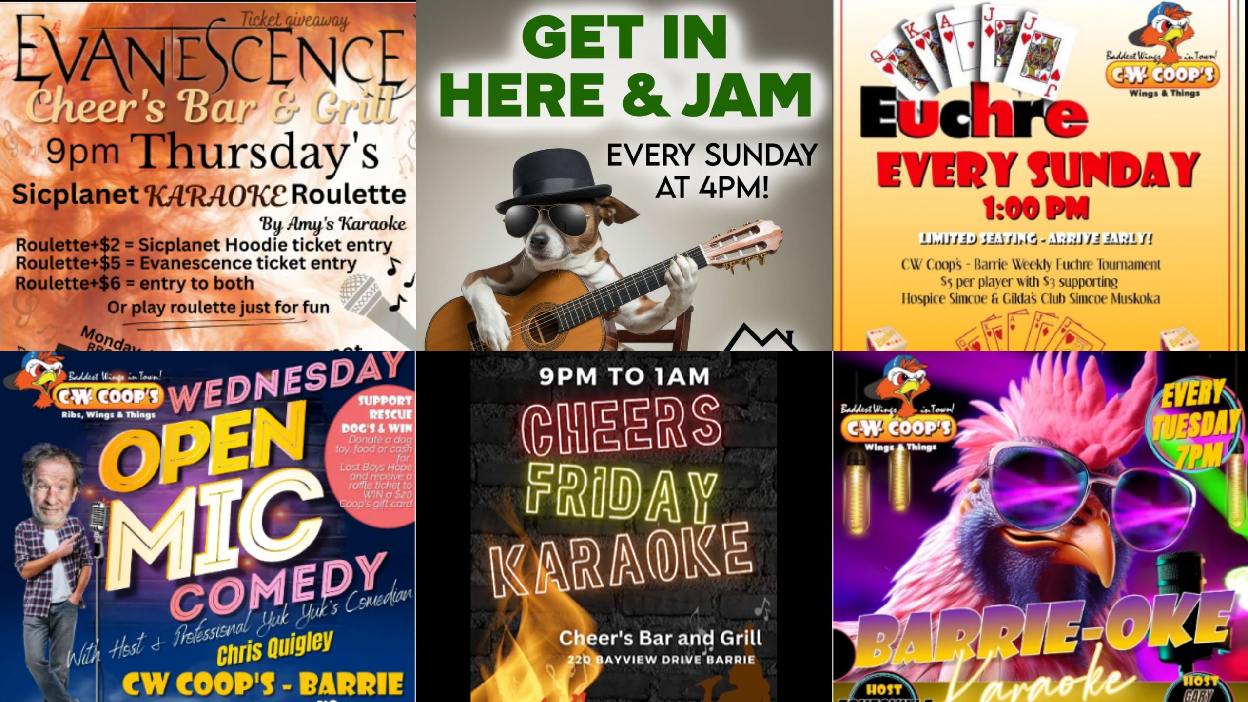 Blog Banner - Live Music (5) Live Music Blog - Jan 12 - 18