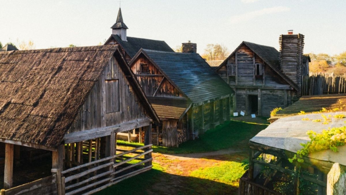 Sainte Marie among the Hurons village